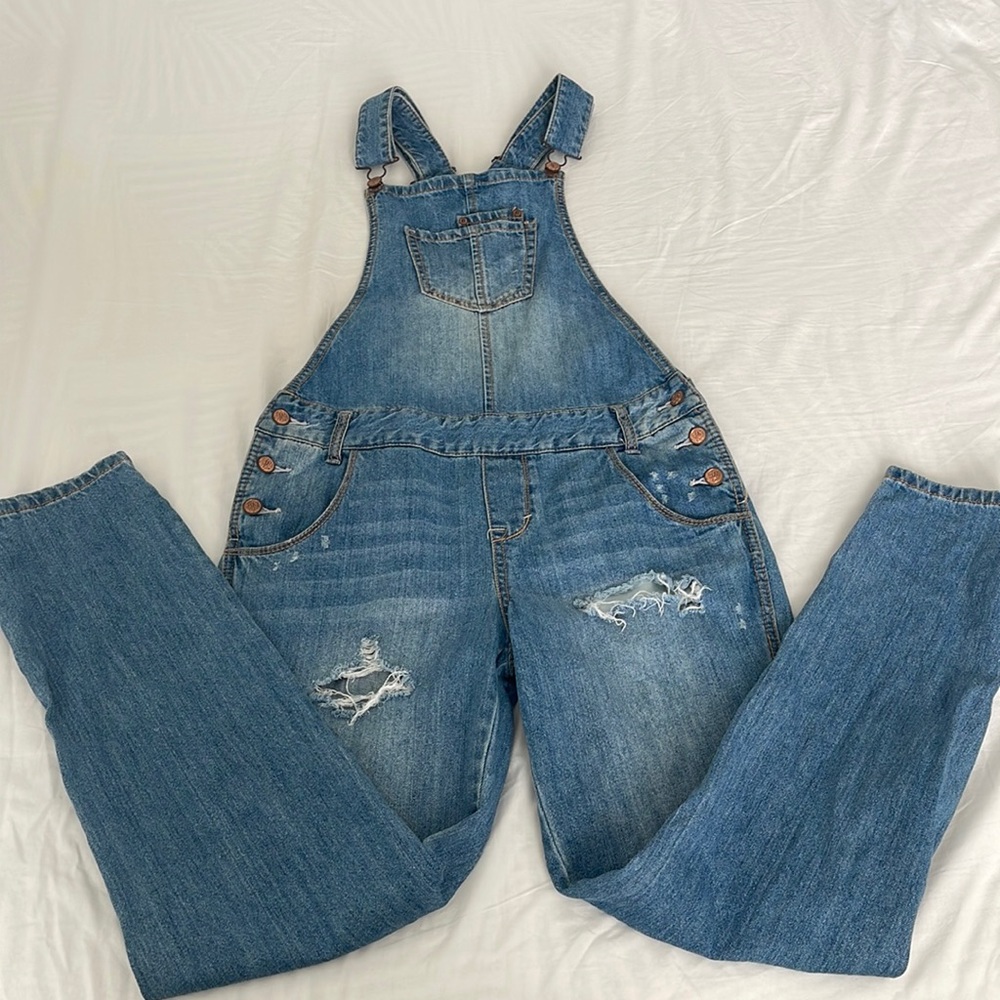 Denim Overalls